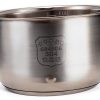 Amosfun Rice Cooker Inner Pot Stainless Steel Replacement-0