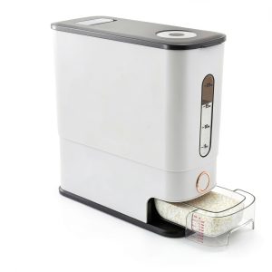 Lenwi Rice Dispenser BPA Free Large Capacity Durable-0