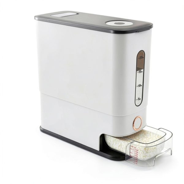 Lenwi Rice Dispenser BPA Free Large Capacity Durable-0