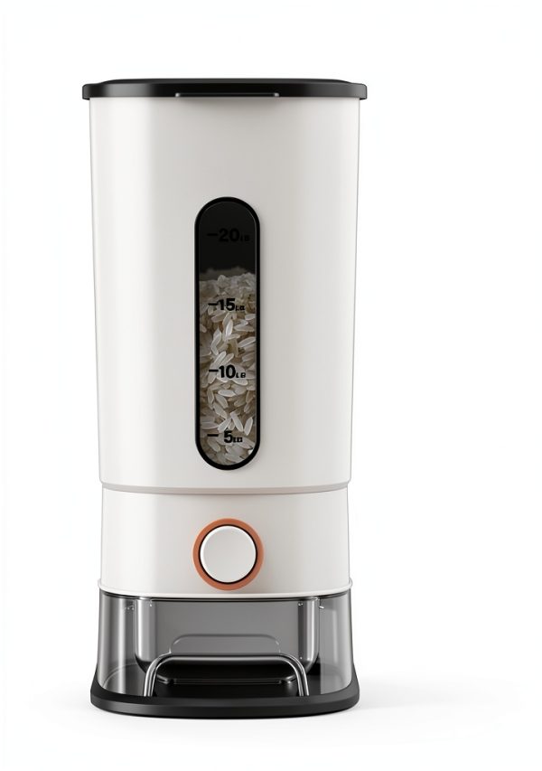 Lenwi Rice Dispenser BPA Free Large Capacity Durable-5