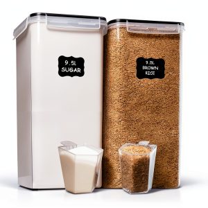 Shazo Airtight Food Storage Containers BPA Free Stackable-0