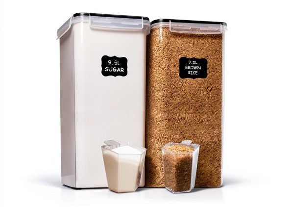 Shazo Airtight Food Storage Containers BPA Free Stackable-0