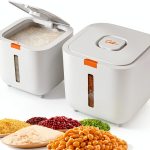 Wnnideo Airtight Rice Container Sturdy BPA-Free Kitchen-0