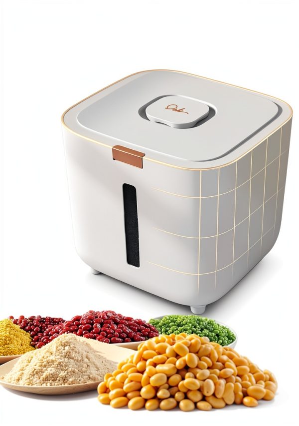 Wnnideo Airtight Rice Container Sturdy BPA-Free Kitchen-1