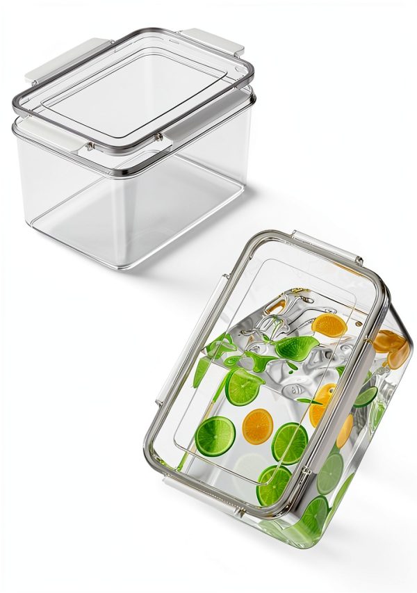 KEMETHY Food Storage Containers Airtight BPA-Free Stackable-4