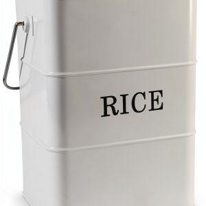 Gdfjiy Rice Storage Container Steel Airtight-0