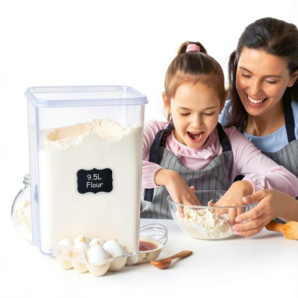 Shazo Airtight Food Storage Containers BPA Free Stackable-5