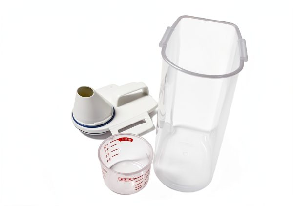 Asvel Rice Container BPA Free Lightweight Twist Lock-3