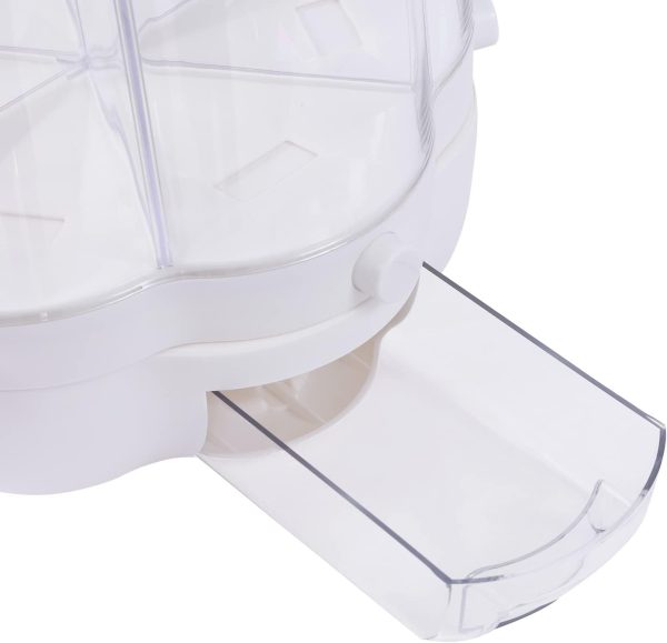 BIAZFYIUW Grain Dispenser Airtight Kitchen Storage Organizer-5
