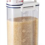 Asvel Rice Container BPA Free Lightweight Twist Lock-0