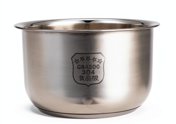 Amosfun Rice Cooker Inner Pot Stainless Steel Replacement-7