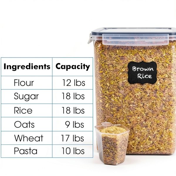 Shazo Airtight Food Storage Containers BPA Free Stackable-2