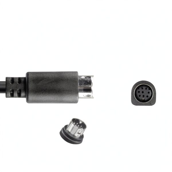 Lemeng S-Video Mini DIN Y Splitter 1.6ft Cable-1