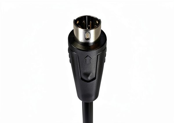 Mini DIN 8 Pin to 5 Pin Adapter by DIN PVC Copper-3