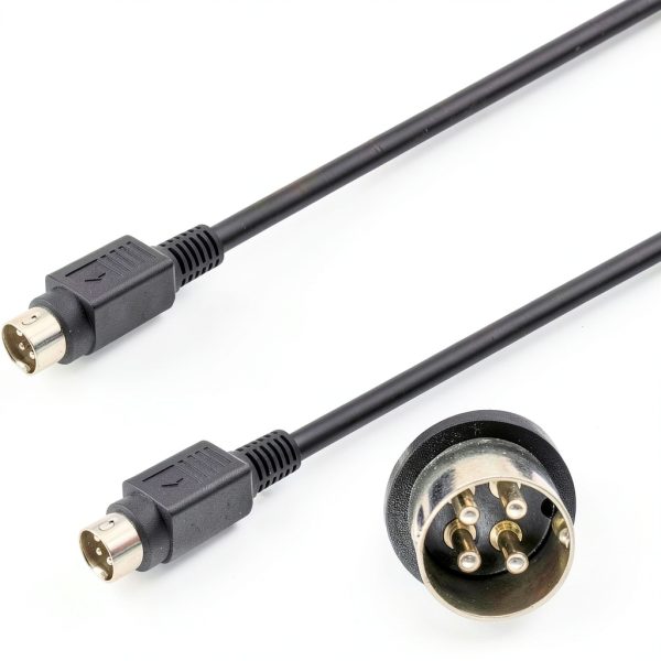4-pin Audio Extension Cable Black PVC 1M iK iLoud-2