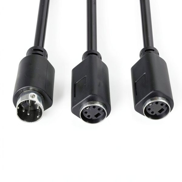 S-Video Cable YR-250070DL1 Mini Din 4 Pin Splitter for HDTV-2
