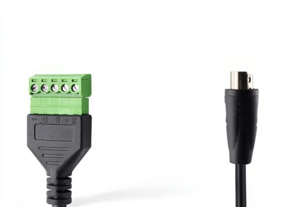 Mini DIN 8 Pin to 5 Pin Adapter by DIN PVC Copper-4