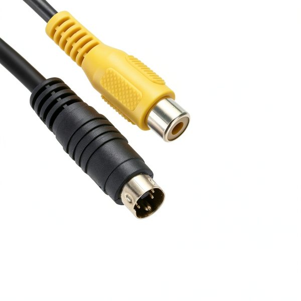 S-Video Cable TechConnect 4‑Pin Male to RCA-3
