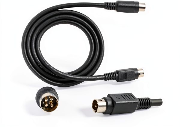 4-pin Audio Extension Cable Black PVC 1M iK iLoud-1