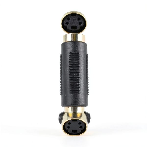 NR S-Video Cable 1m Gold Mini Din for Camcorders-4