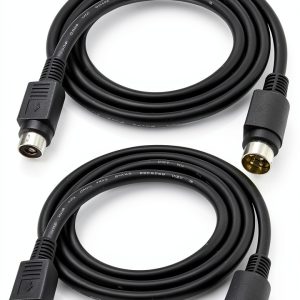 4-pin Audio Extension Cable Black PVC 1M iK iLoud-0