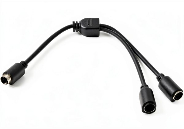 S-Video Cables Black PVC plastic 28CM/11inch-3