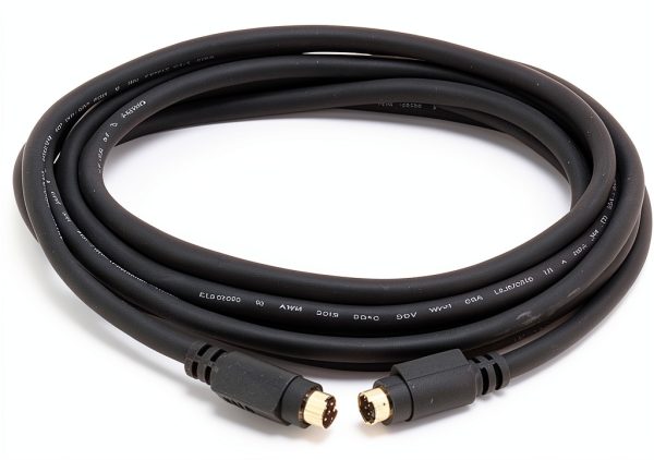 S-Video Cable Monoprice Gold 12ft Magnetic Male-0