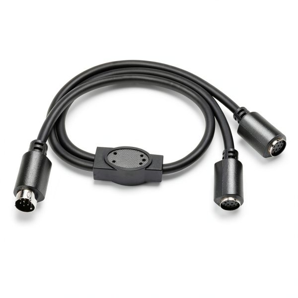Lemeng S-Video Mini DIN Y Splitter 1.6ft Cable-6