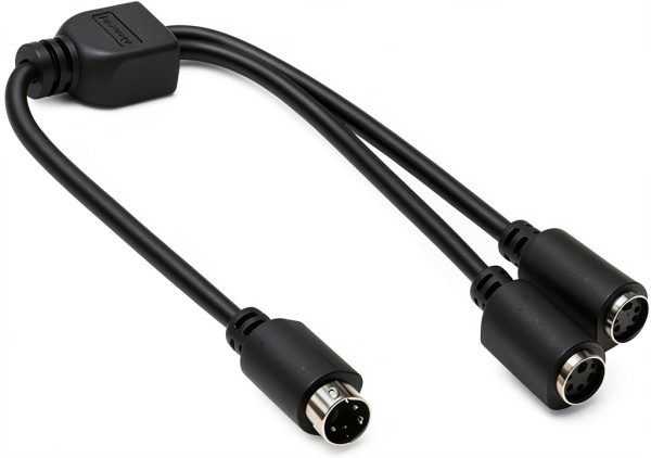 S-Video Cables Black PVC plastic 28CM/11inch-1