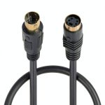S-Video Cable Mini DIN Poy POY-000788 Gold 1m-0