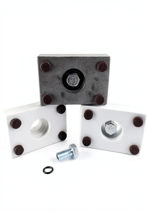 Marble 2" X 3" Beer Tap Handle Display by UBT Black Marble-4