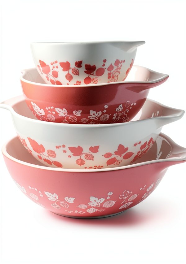 14 Pieces Display Stands for Pyrex Round Bowls, Bowl Display Stands for Pyrex Bowls, Cabinet Organizer Bowls Stacker Stacking Rings for Cabinet-2