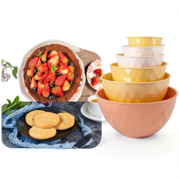 14 Pieces Display Stands for Pyrex Round Bowls, Bowl Display Stands for Pyrex Bowls, Cabinet Organizer Bowls Stacker Stacking Rings for Cabinet-5